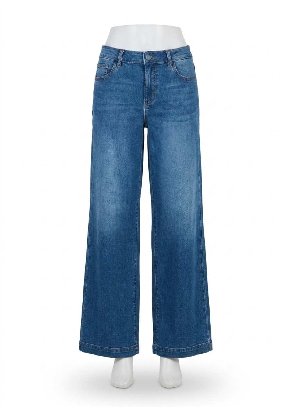 NEW FDJ suzanne wide trousers in dark wash